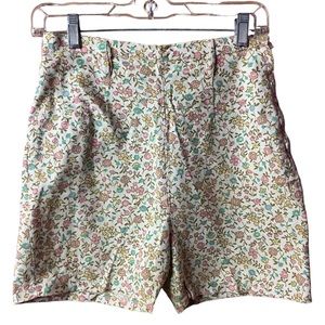 Vintage Floral Shorts